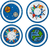 4-Piece Astronaut Plate Set
