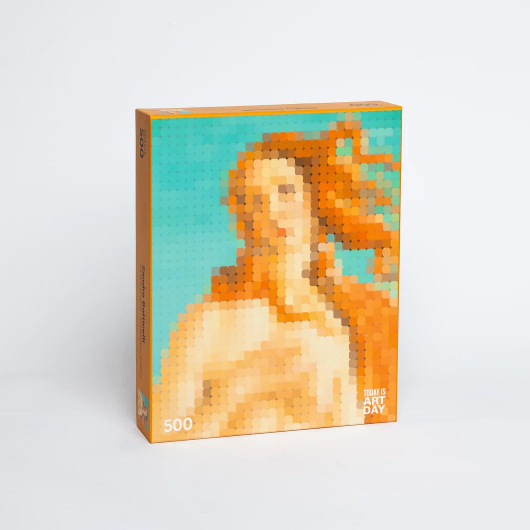 Botticelli Birth of Venice Pixel Art Puzzle