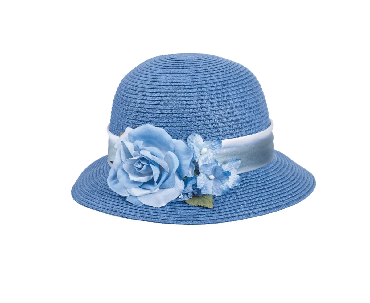 Rose Bouquet Cloche Hat
