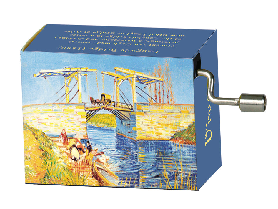 Van Gogh Langlois Bridge Music Box
