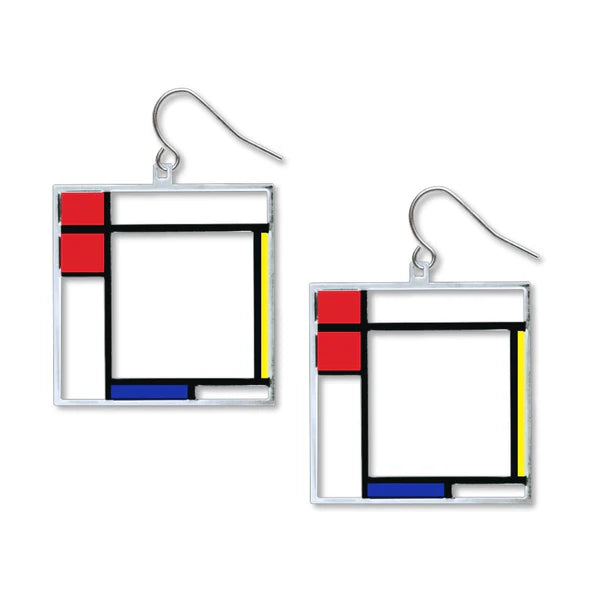 Mondrian Composition Earrings