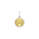 Crown Mini Pendant (gold center)
