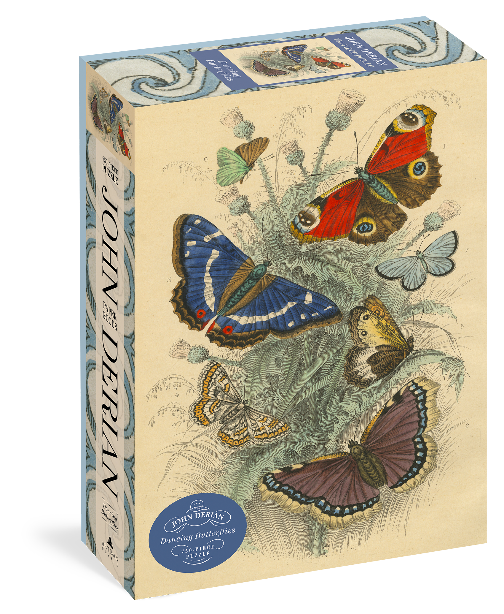 John Derian Paper Goods: Dancing Butterflies Puzzle