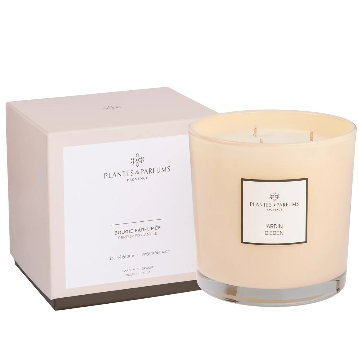 Plantes & Parfums Large 3-wick French Soy Candle