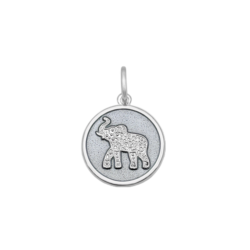 Elephant Small Pendant (pewter/silver)
