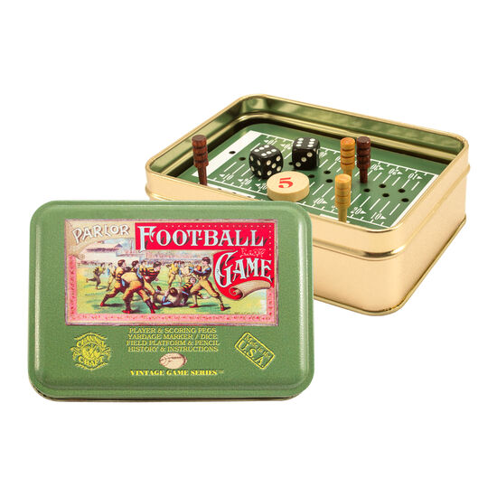 Parlor Football Vintage Game Tin