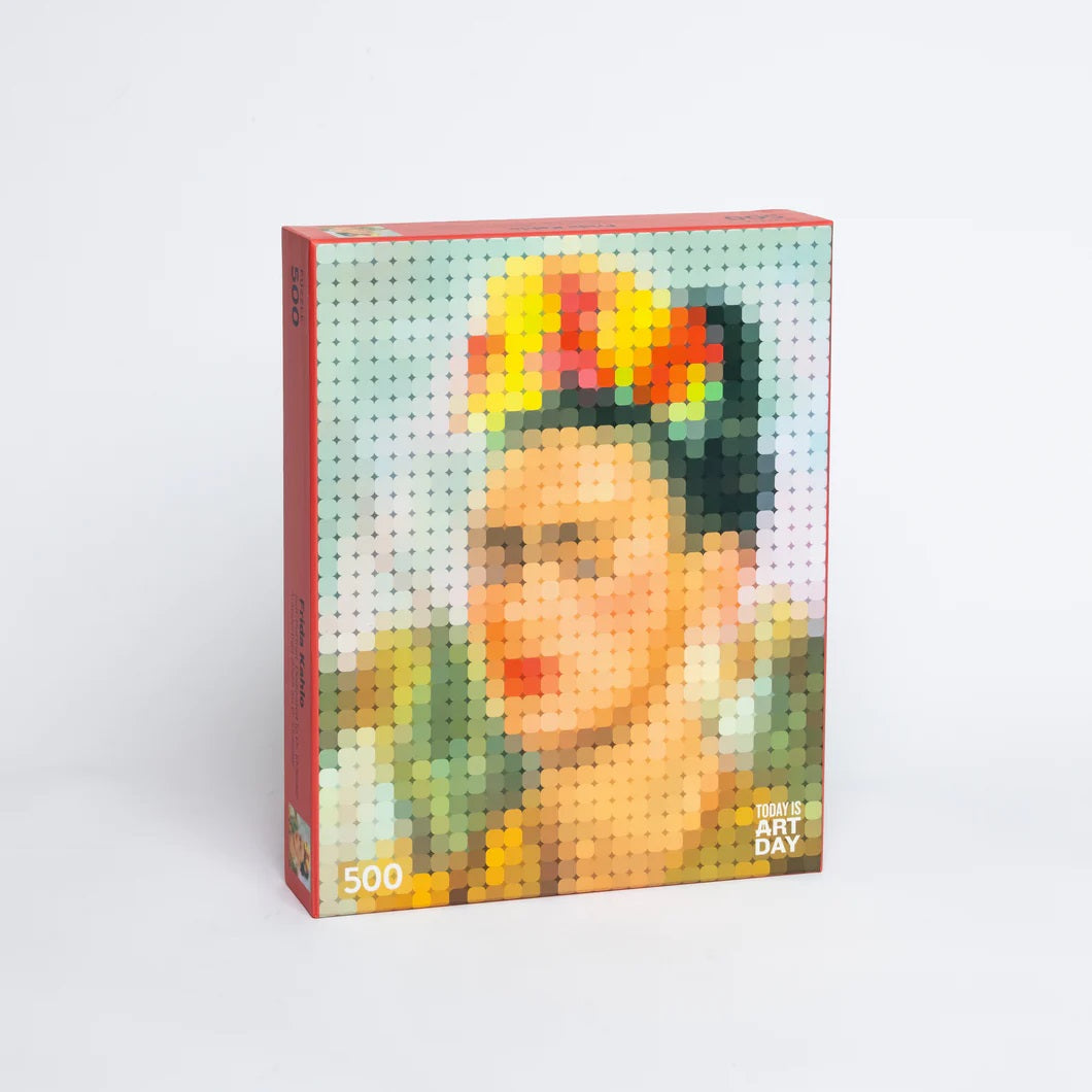 Frida Kahlo Pixel Art Puzzle