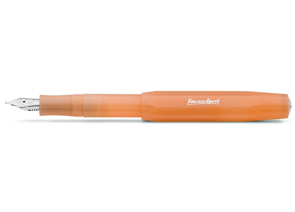 Kaweco Frosted Sport Fountain Pen Mandarin