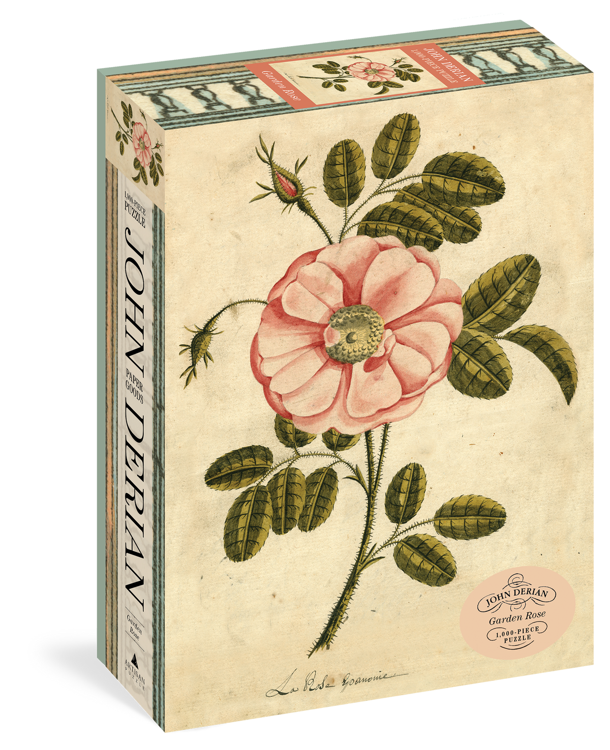 John Derian Paper Goods: Garden Rose Puzzle