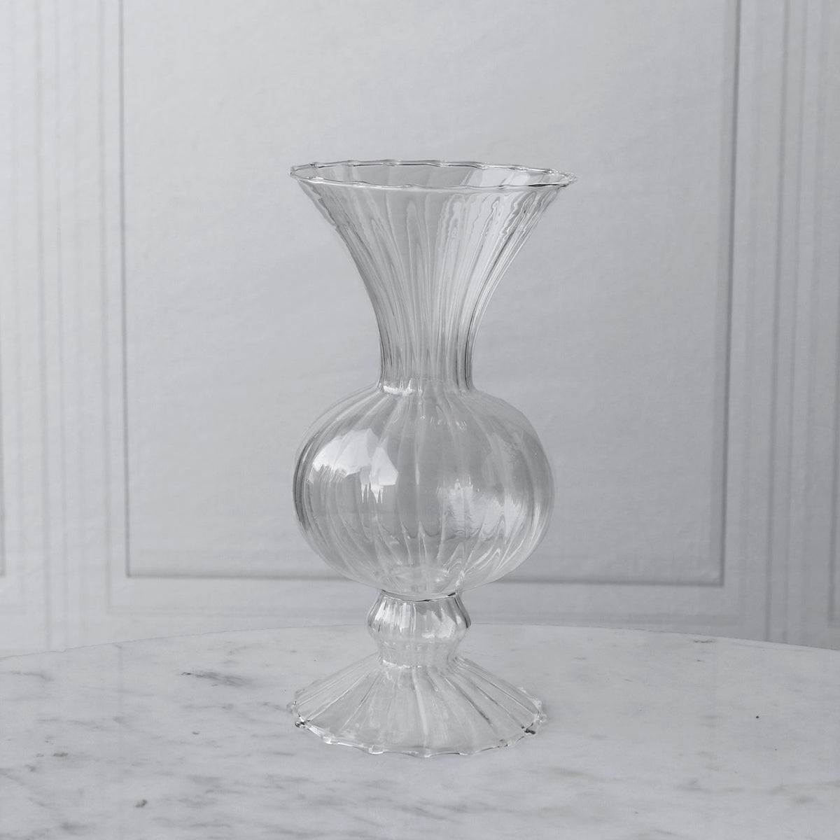 Glass Cambridge Flora Flower Vase