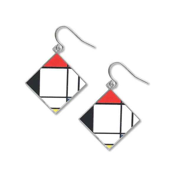 Mondrian Lozenge Earrings