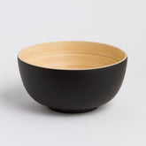 Bamboo Dinner Bowl - Black Matte