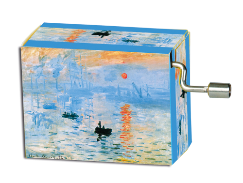 Monet Sunrise Music Box