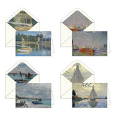 Monet Boats Boxed Notecards