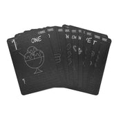 Numbers Chalkboard Coloring Flash Cards