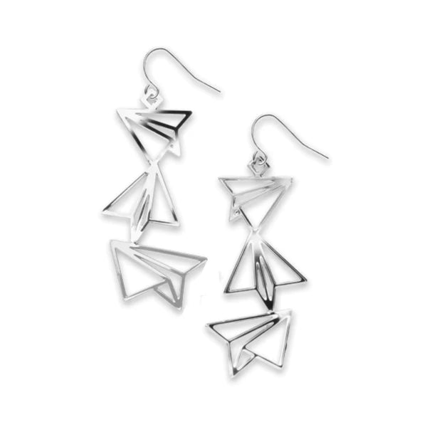 Paper Airplanes Earrings