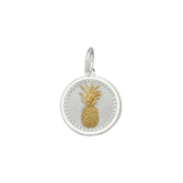 Pineapple Small Pendant (gold/alpine white)