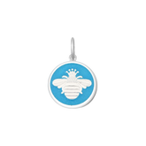 LOLA Queen Bee Small Pendant (silver/turquoise)