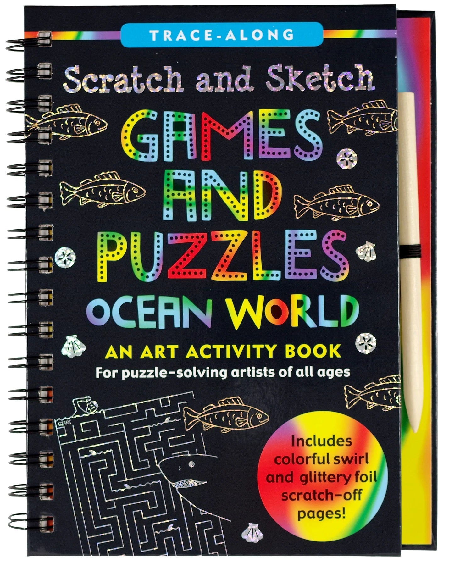 Scratch & Sketch Games & Puzzles