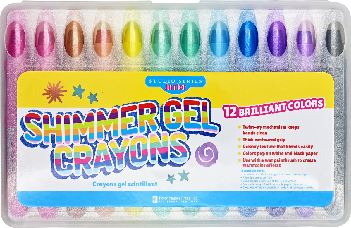 Shimmer Gel Crayons