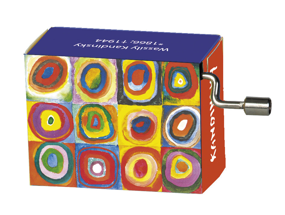 Kandinsky Colour Study of Squares Music Box