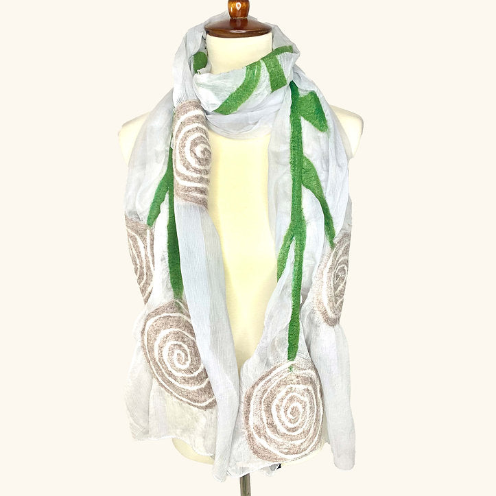 Tan Lollipop Scarf