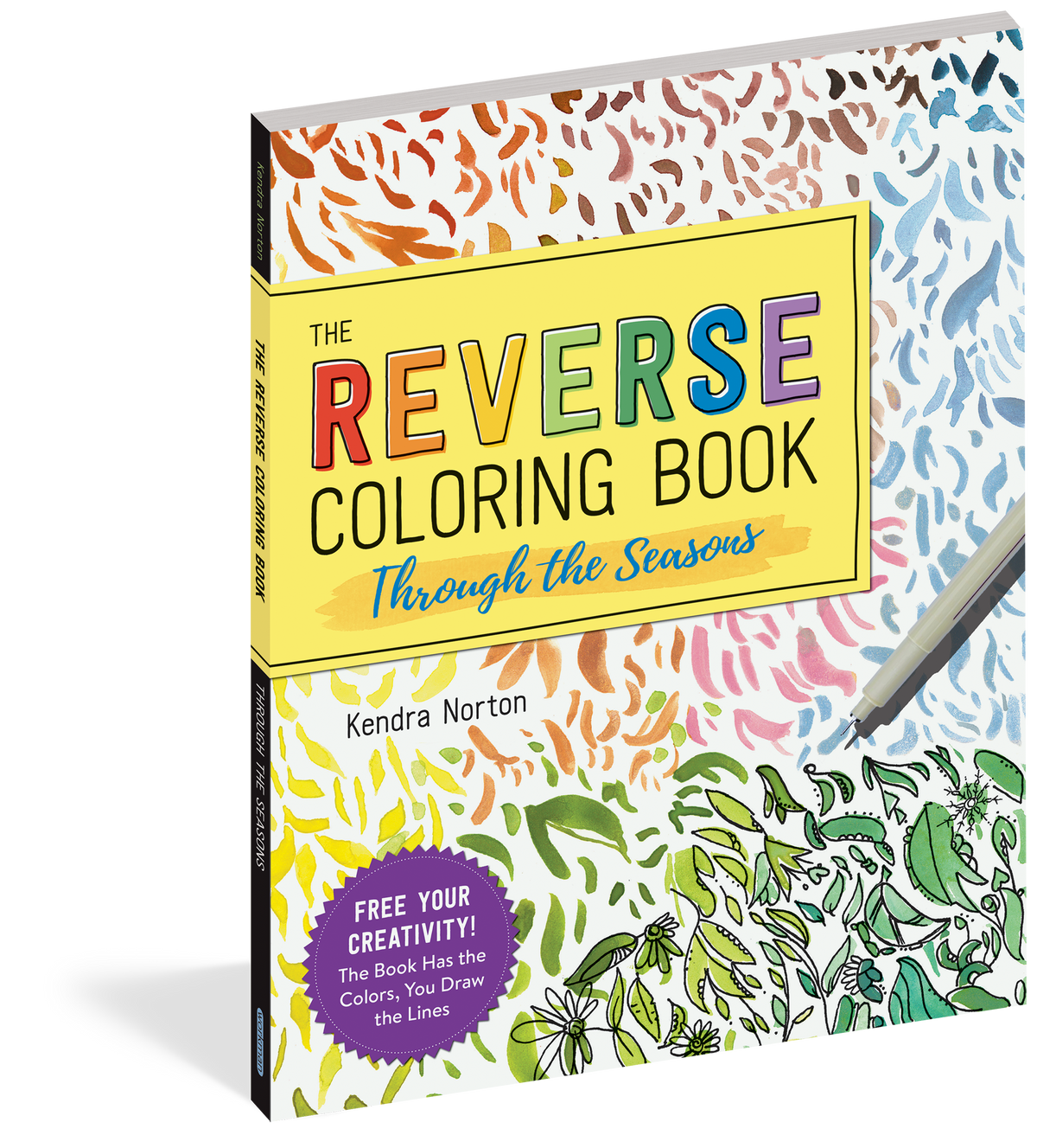 The Reverse Coloring Book™: Through the Seasons
