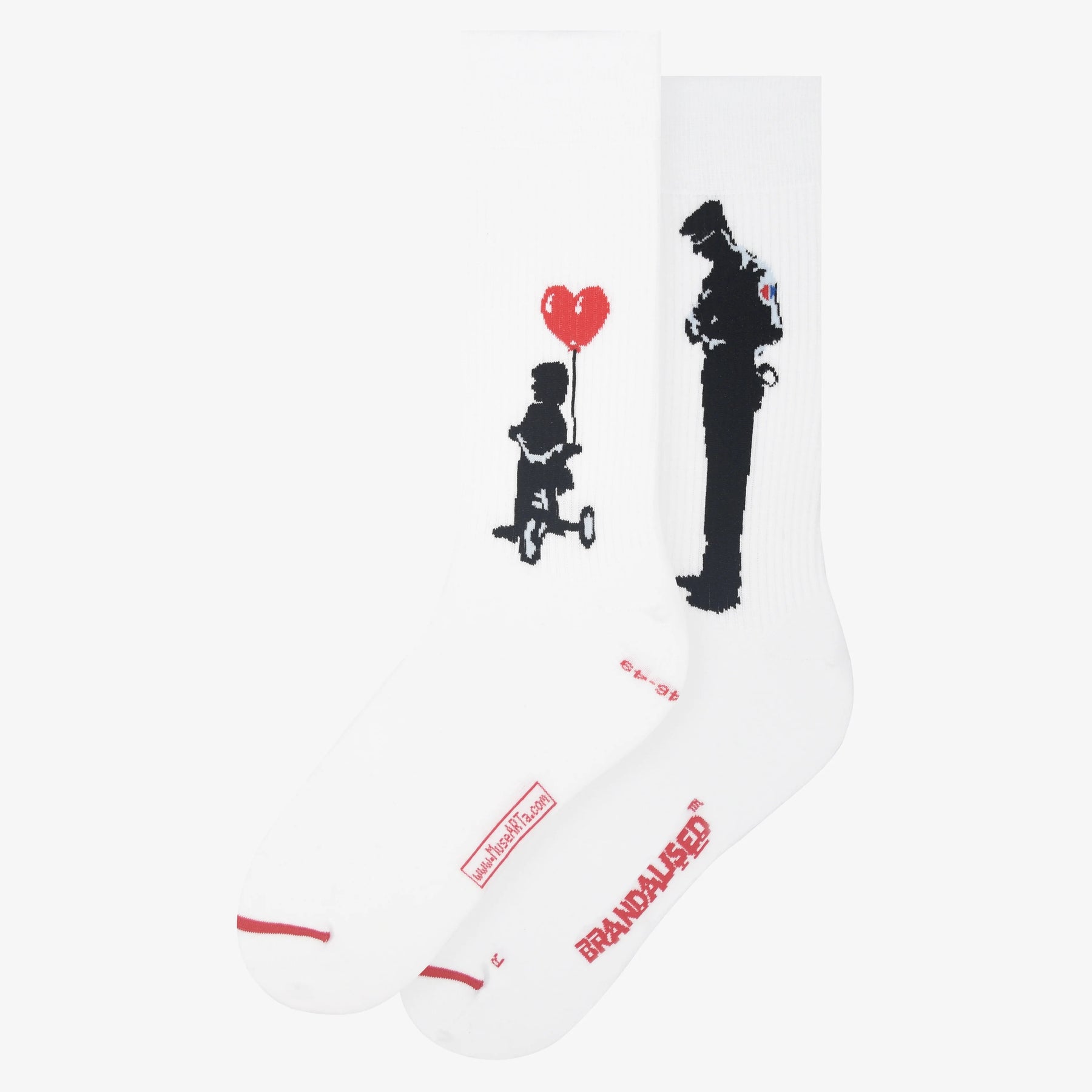 Bansky - Tricycle Cop Art Sox