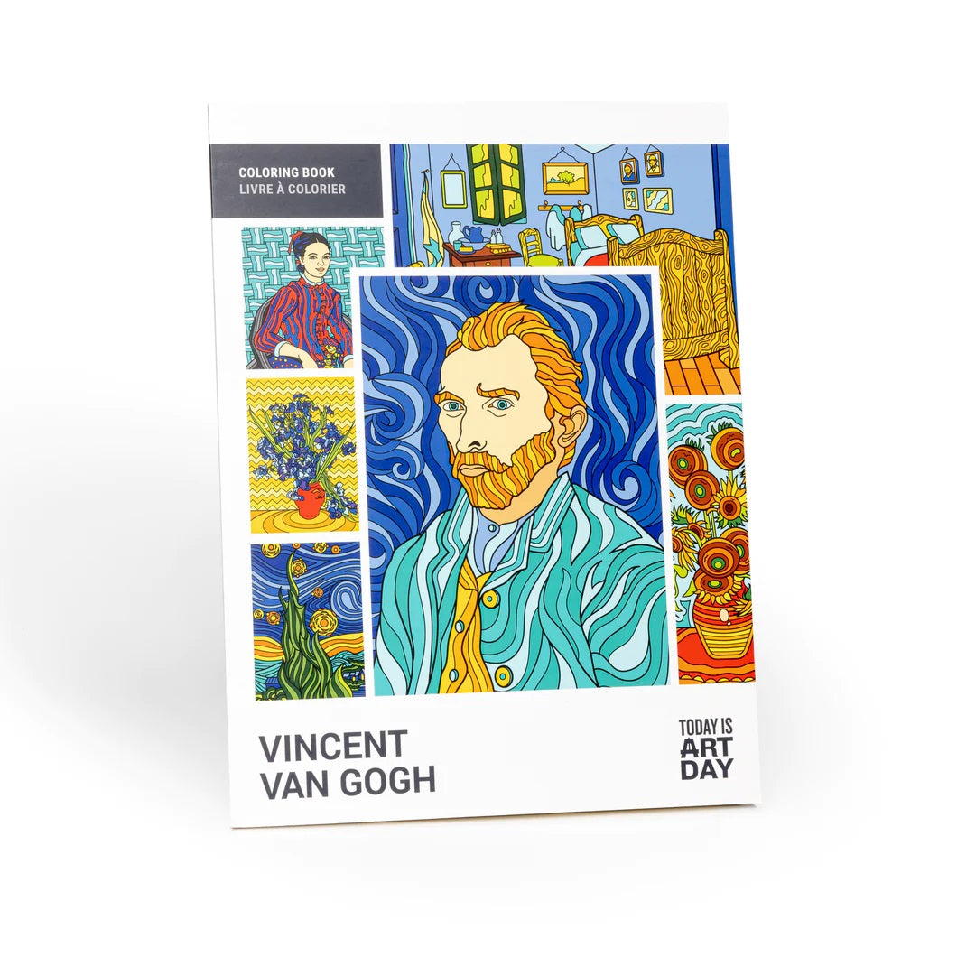 Vincent Van Gogh Coloring Book