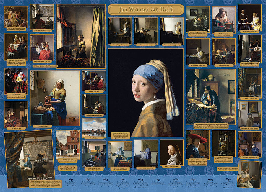 Vermeer Collage Puzzle